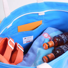 Load image into Gallery viewer, ShoreBags - Big Sur Splash Tote : Blue