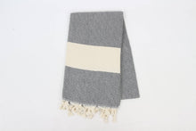 Load image into Gallery viewer, The Loom Wholesale - Personalized Beach Towel for Bachelorette Party Favors: Navy / Beach Towel