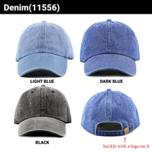 Load image into Gallery viewer, Fashion City - (NEW) Custom Embroidery Baseball Cap: Stone Washed