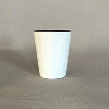 Load image into Gallery viewer, B.Berish - Ceramic Shot Glass Custom Print - 1.5oz Great Bar Accessory: White With Black Accent