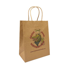 Load image into Gallery viewer, Kis Paper - Custom Print Cub 8x4.75x10.25 inches Kraft Paper Bags: 250 bags - $0.65/pc / 1 side print (front)
