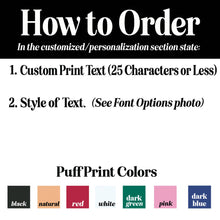 Load image into Gallery viewer, PUFF PRINT Jersey Tee Mint (Medium)
