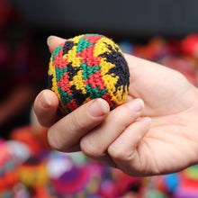 Load image into Gallery viewer, Lumily - Knit Multicolor Footbag Stress Ball Hacky Bag Crochet Sack - Guatemala | Mexico
