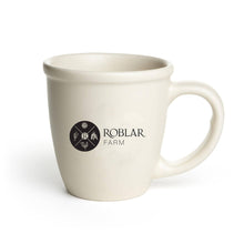 Load image into Gallery viewer, Mercantile 12 - Custom BRAND OR LOGO 14 oz Matte Cream Ceramic Bistro Mug
