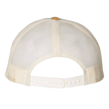 Load image into Gallery viewer, Trucker Hat - Cream & Rust - Retro Patch