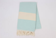 Load image into Gallery viewer, The Loom Wholesale - Personalized Beach Towel for Bachelorette Party Favors: Mint / Beach Towel