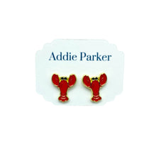 Load image into Gallery viewer, Addie Parker Jewelry - Stud Earrings (ST 120) - Enamel Lobster Stud Earrings