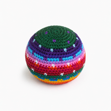 Load image into Gallery viewer, Lumily - Knit Multicolor Footbag Stress Ball Hacky Bag Crochet Sack - Guatemala | Mexico