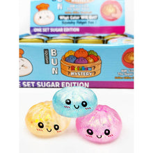 Load image into Gallery viewer, Love and Repeat - 24pcs Mini Glitter Dumpling Squishy with Steamer: MIX COLOR / ONE(24)