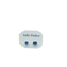 Load image into Gallery viewer, Addie Parker - BLUE MANDALA Stud Earrings