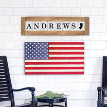 Load image into Gallery viewer, Rustic Marlin - State Marlin Classic: 4 Block