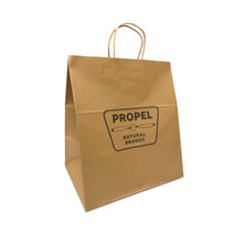 Load image into Gallery viewer, Kis Paper - Custom Print Super Royal 14x10x15.75 Kraft Paper Bags: 200 bags - $0.96/pc / 1 side print (front)