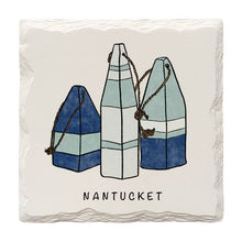 Load image into Gallery viewer, The Doodle Brand - Customizable Buoys | Hand-Drawn | Drink Coaster: Beach & Coastal