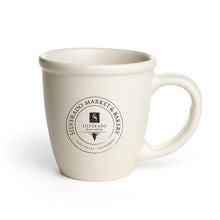 Load image into Gallery viewer, Mercantile 12 - Custom BRAND OR LOGO 14 oz Matte Cream Ceramic Bistro Mug