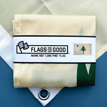 Load image into Gallery viewer, Flags For Good - Maine 1901 Flag: (M) 2ft x 3ft with Grommets