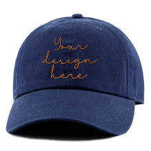 Load image into Gallery viewer, Fashion City - (NEW) Custom Embroidery Baseball Cap: Stone Washed