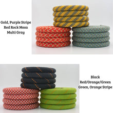 Load image into Gallery viewer, Climber Crafts - Handmade Upcycled Climbing Rope Coasters Set of: Multiple Colors