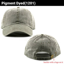 Load image into Gallery viewer, Fashion City - (NEW) Custom Embroidery Baseball Cap: Stone Washed