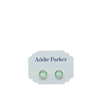 Load image into Gallery viewer, Addie Parker - SOLID MINT GREEN Stud Earrings