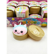 Load image into Gallery viewer, Love and Repeat - Mini Unicorn Mystery Dumpling Squishy with Steamer: MIX COLOR / ONE(24)
