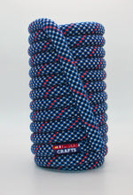Load image into Gallery viewer, Climber Crafts - Handmade Upcycled Climbing Rope Tall Skinny Can Cozy: Multiple Colors
