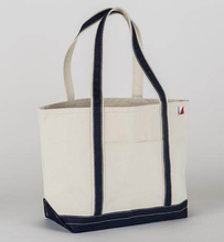 Load image into Gallery viewer, ShoreBags - Classic Canvas Tote Bag Medium Private Label: Cobalt
