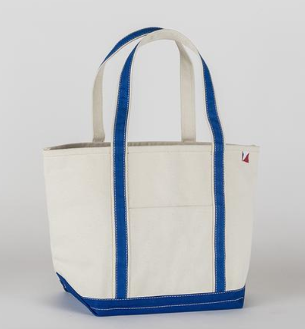 ShoreBags - Classic Canvas Tote Bag Medium Private Label: Cobalt