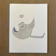 Load image into Gallery viewer, Zucchini Fish - Stingray Love
