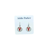 Load image into Gallery viewer, Addie Parker Jewelry - Lever Back Earrings (E 168) - Red Lobster
