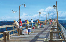 Load image into Gallery viewer, Heritage Puzzle - Fishing Pier 550 Piece Puzzle
