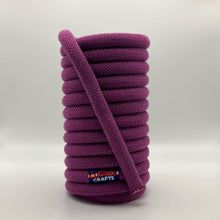Load image into Gallery viewer, Climber Crafts - Handmade Upcycled Climbing Rope Tall Skinny Can Cozy: Multiple Colors
