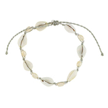 Load image into Gallery viewer, World End Imports Jewelry &amp; Gifts - Adjustable Cowrie Shell &amp; Pearl Anklet-12pcs
