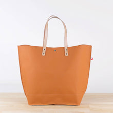 Load image into Gallery viewer, ShoreBags - Monterey Laminated Canvas Leather Tote Customize: Majolica
