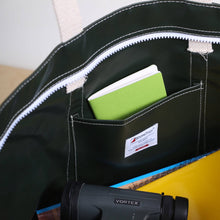 Load image into Gallery viewer, ShoreBags - Big Sur Splash Tote: Navy / 22"W x 14"H x 8" D
