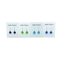 Load image into Gallery viewer, Addie Parker Jewelry - Four Pack Small Seaglass Earrings - Silver (SG 52)
