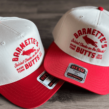 Load image into Gallery viewer, Upside Down Vintage Trucker Hat Navy/White
