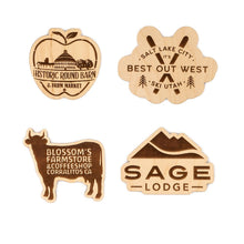 Load image into Gallery viewer, Steamer Lane Design - Custom Wood Magnets

