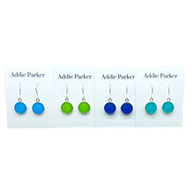 Load image into Gallery viewer, Addie Parker Jewelry - Four Pack Sea Glass Earrings - Silver (SG50)
