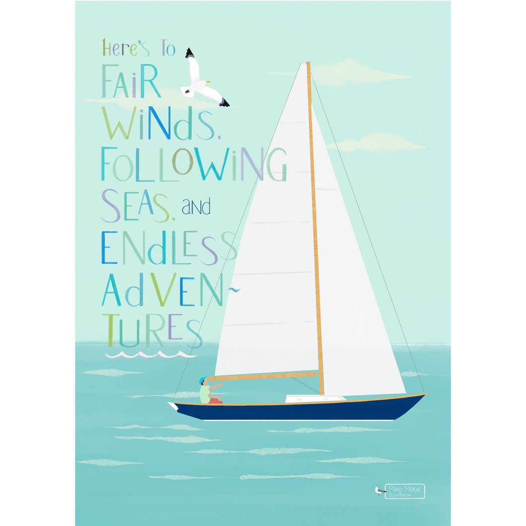 Mainely Illustrations - Whimsical Nautical Greeting Cards Collection