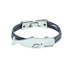 Load image into Gallery viewer, Addie Parker Jewelry - Whale Bracelet - Size  7 - 8"
