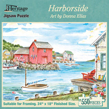 Load image into Gallery viewer, Heritage Puzzle - Harborside 550 Piece Puzzle
