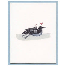 Load image into Gallery viewer, Zucchini Fish - Mumma Loon Love - Blank Card
