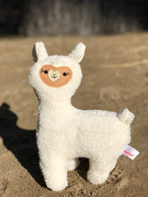 Load image into Gallery viewer, Plushland - Lana the Standing Llama 9&quot;
