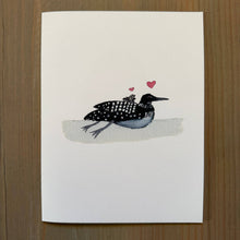 Load image into Gallery viewer, Zucchini Fish - Mumma Loon Love - Blank Card
