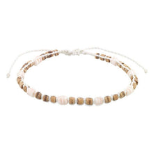 Load image into Gallery viewer, World End Imports Jewelry &amp; Gifts - AK Coco/Dyed Shell/White Cord-12
