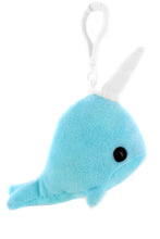 Load image into Gallery viewer, Plushland - Narwhal keychain
