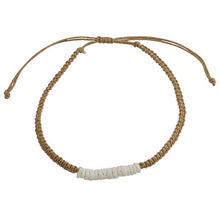 Load image into Gallery viewer, World End Imports Jewelry &amp; Gifts - AK Macrame W/White Clam Shell-12
