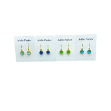 Load image into Gallery viewer, Addie Parker Jewelry - Four Pack Small Seaglass Earrings - Gold (SG 53)
