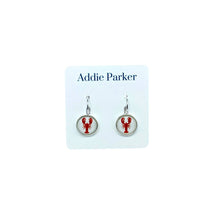 Load image into Gallery viewer, Addie Parker Jewelry - Lever Back Earrings (E 168) - Red Lobster
