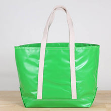 Load image into Gallery viewer, ShoreBags - Big Sur Splash Tote: Navy / 22"W x 14"H x 8" D

